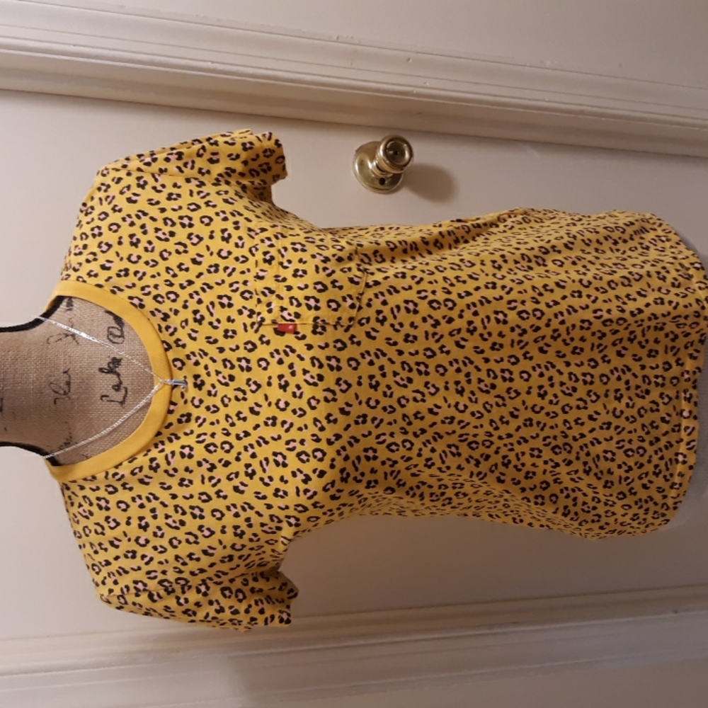 An animal print Levi shirt